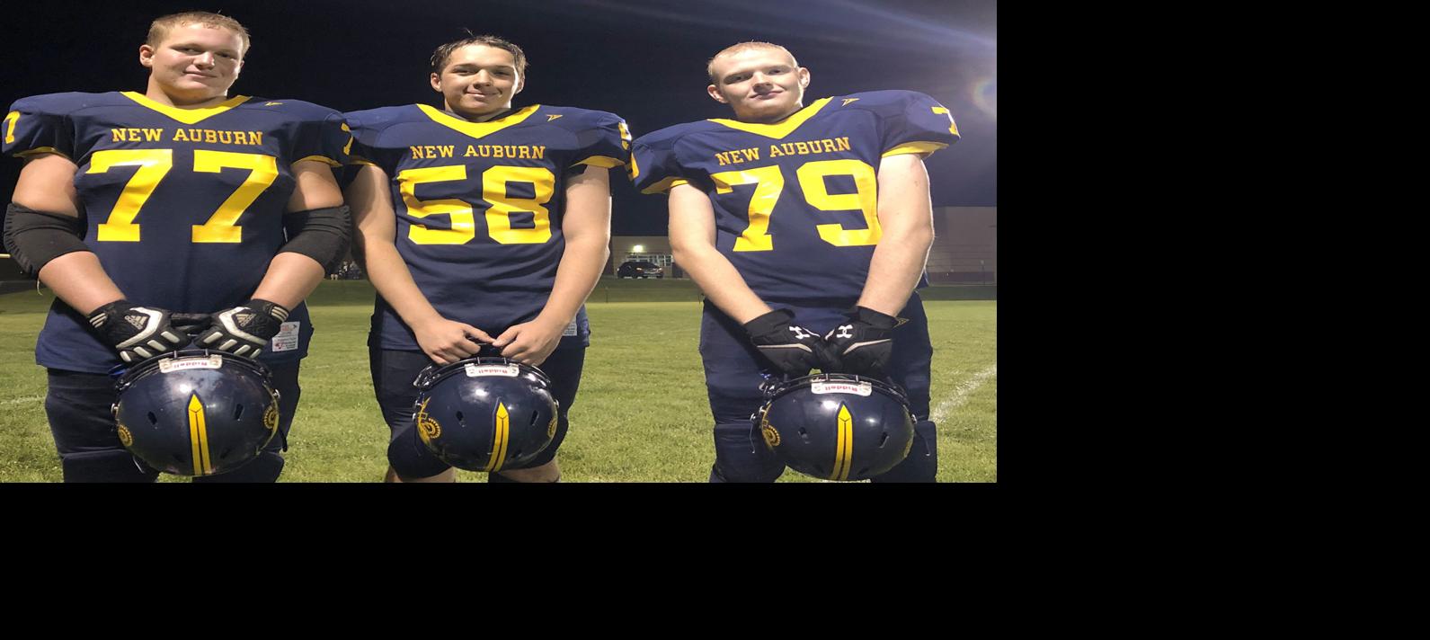 Prep Football Offensive Line Paves The Way For Prolific New Auburn Running Attack High School Chippewa Com
