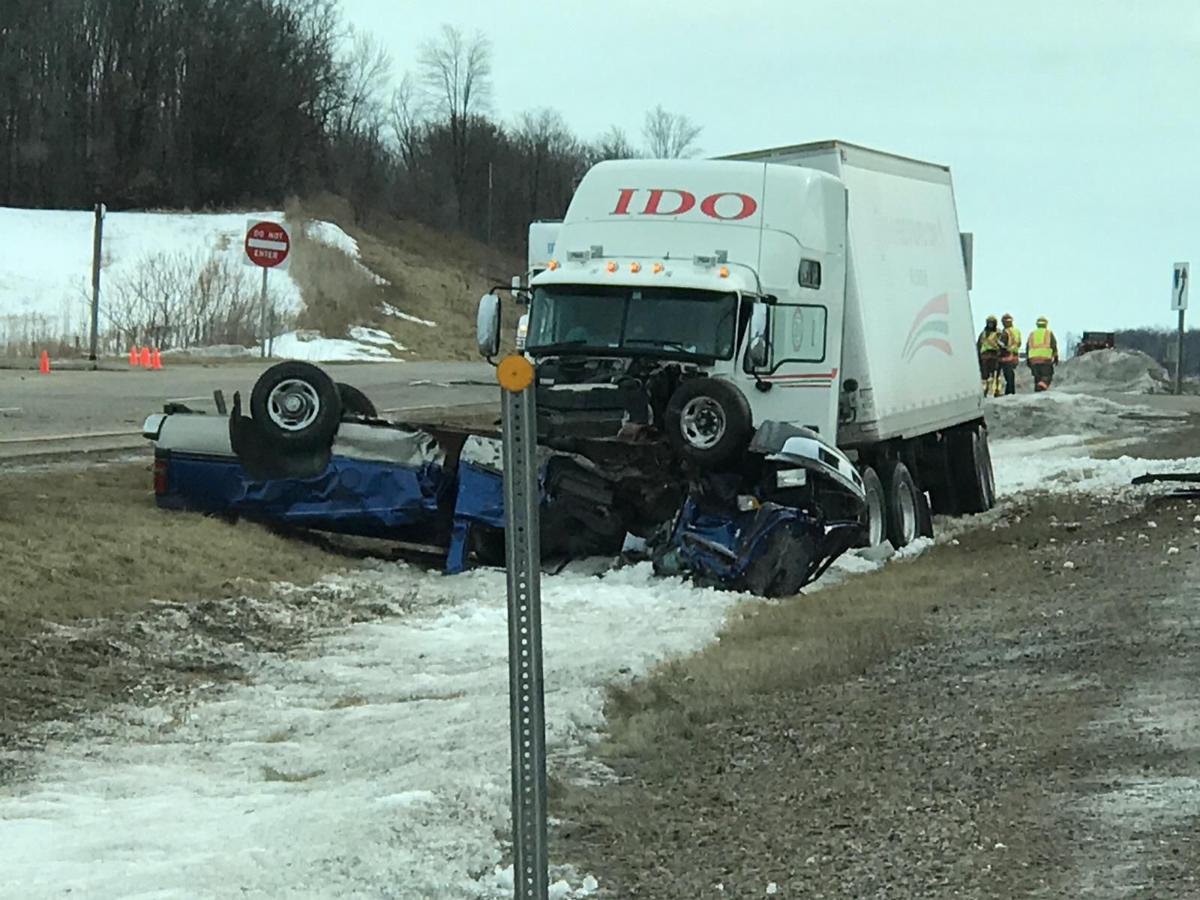 Elk Mound man killed in pickup, semitractor accident Monday morning Local