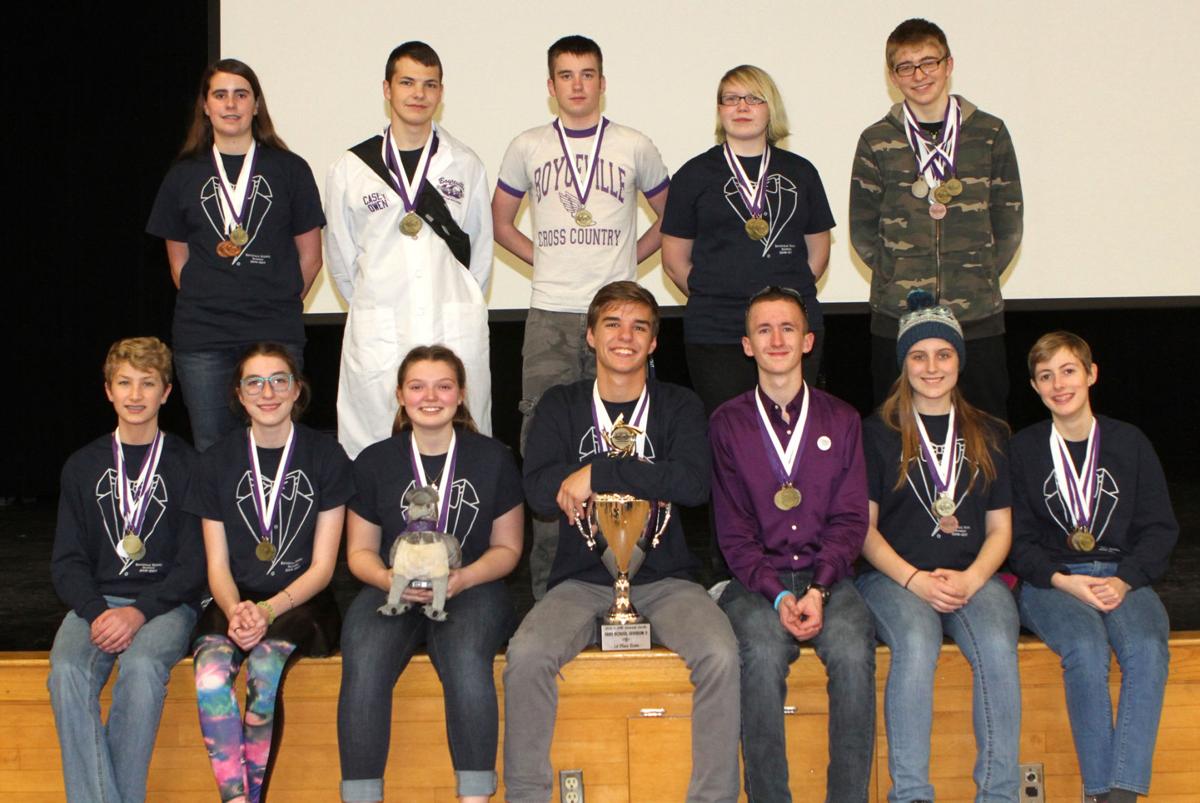 Boyceville upsets Menomonie at Science Olympiad invite Local