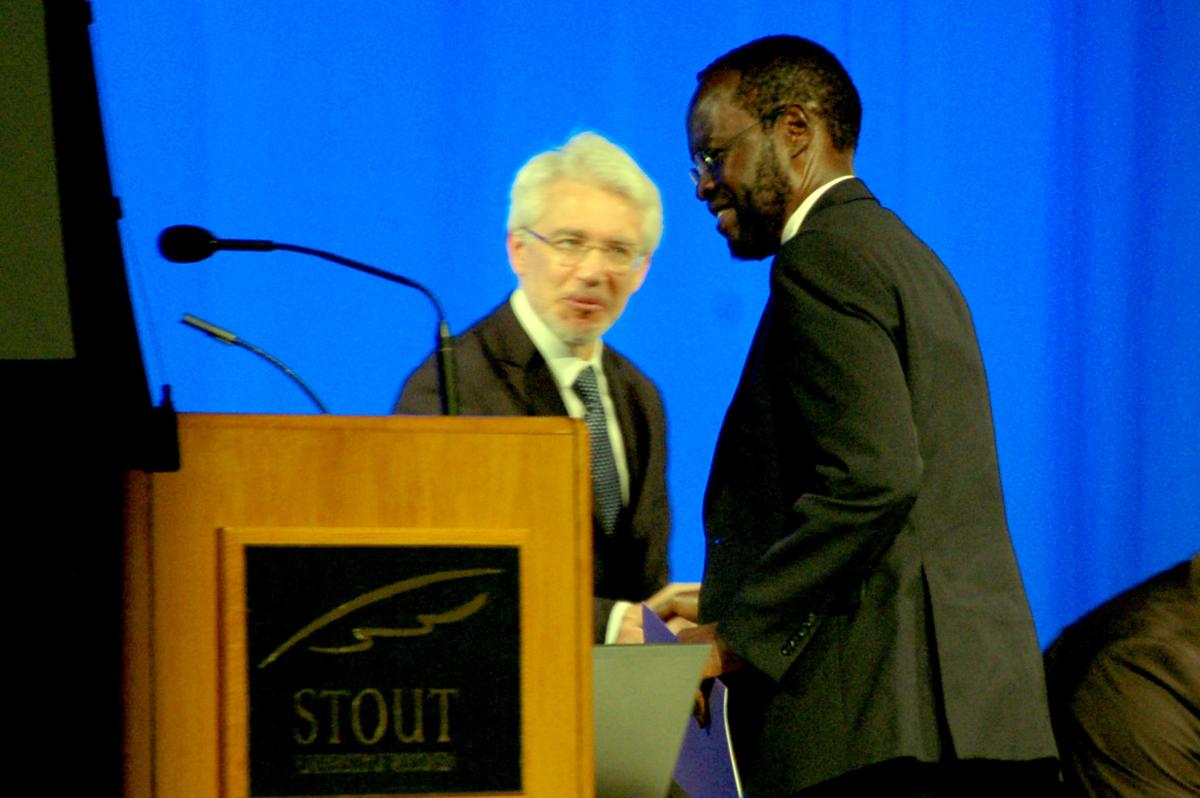 Kenyan governor Peter Anyang Nyong'o