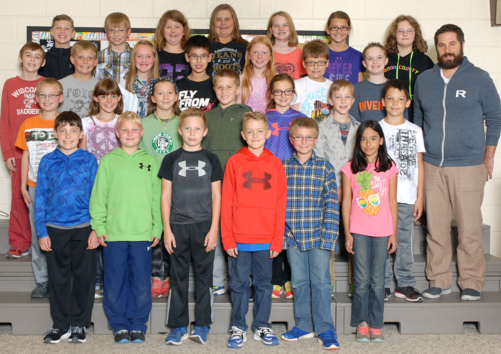 Class of the Day Jim Falls Elementary School