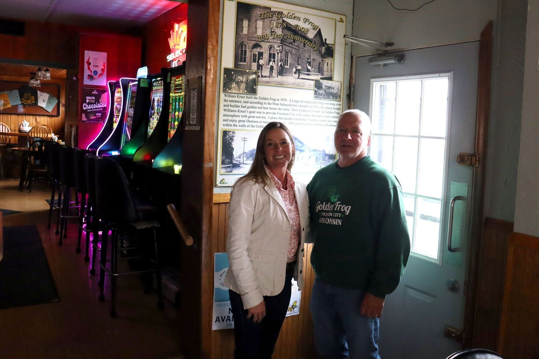 Iconic Golden Frog business in Fountain City for sale