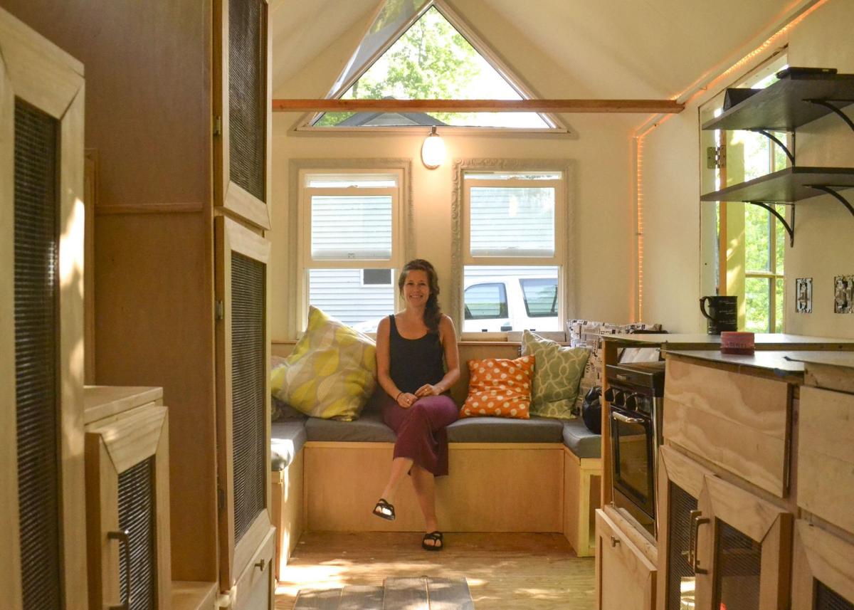 Jim Falls woman builds tiny house from scratch Local
