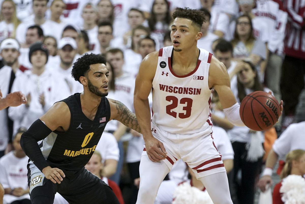 Balanced Attack 6 Badgers Score In Double Figures As Wisconsin