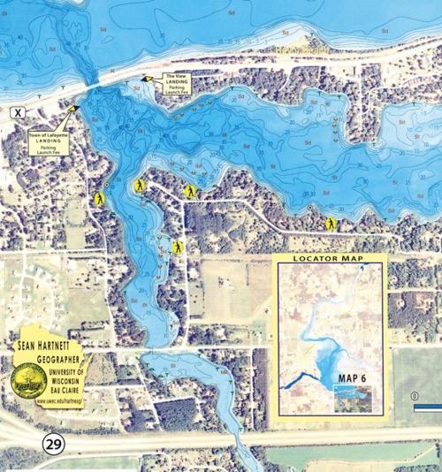 Wissota group unveils colorful, detailed new lake map Local News