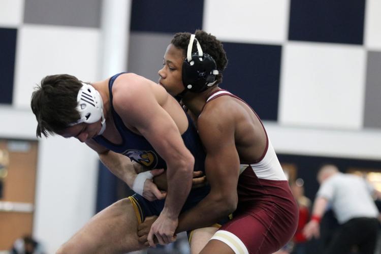Menomonie at Divison 1 wresting regional at Hudson 2-15-20