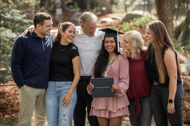 Seringa McHugh and her family