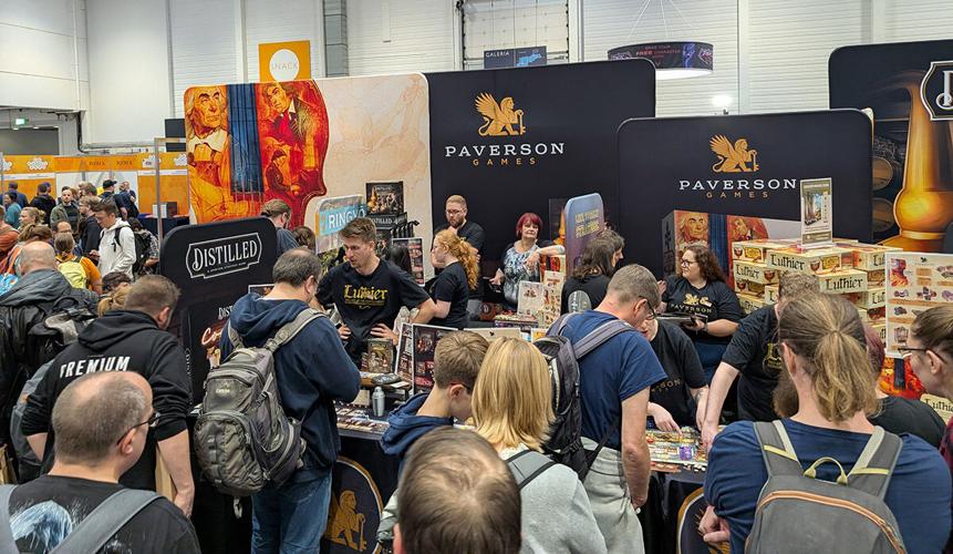Paverson Games booth