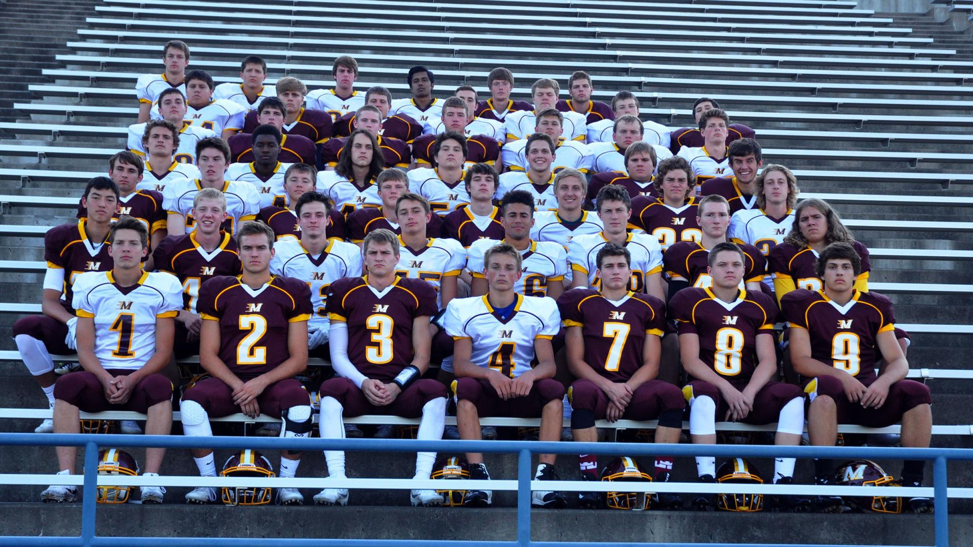 Large Senior Class To Lead Mustang Football Football Chippewa Com