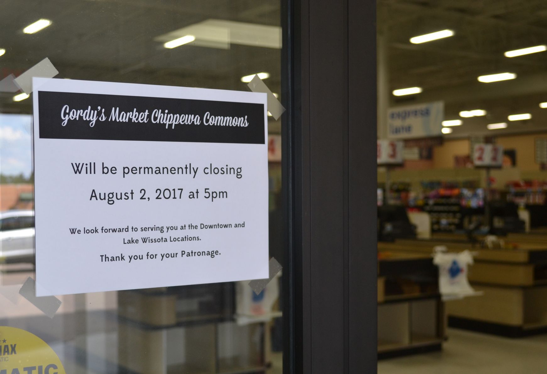 Gordy s Market closing southside location in Chippewa Falls