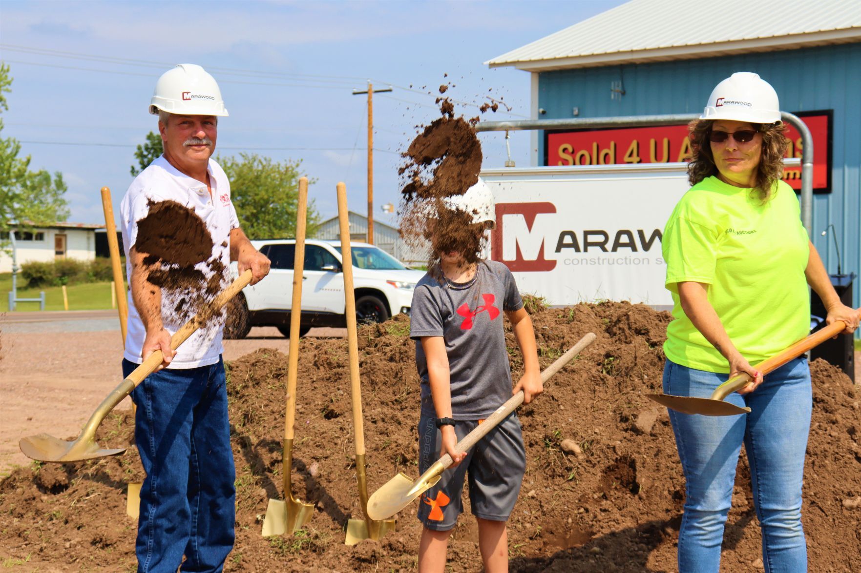 Sold 4 U Auctions breaks ground on new facility in Chippewa Falls