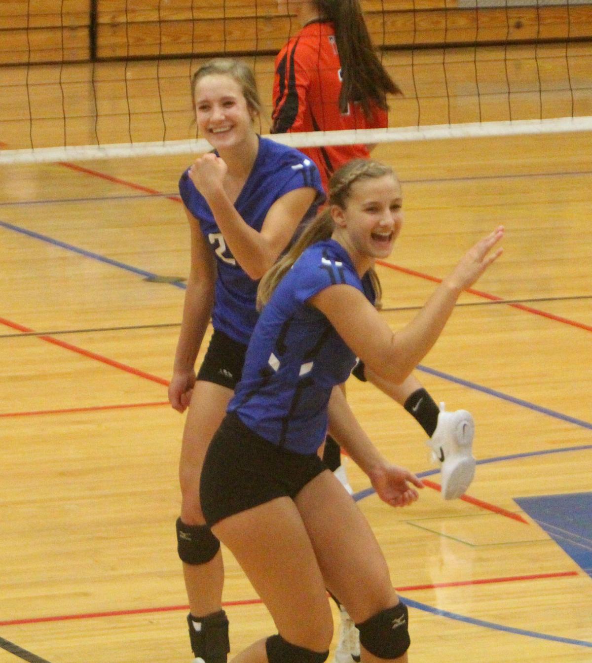Debbie Roesler Memorial Invitational volleyball at McDonell 9-9-17