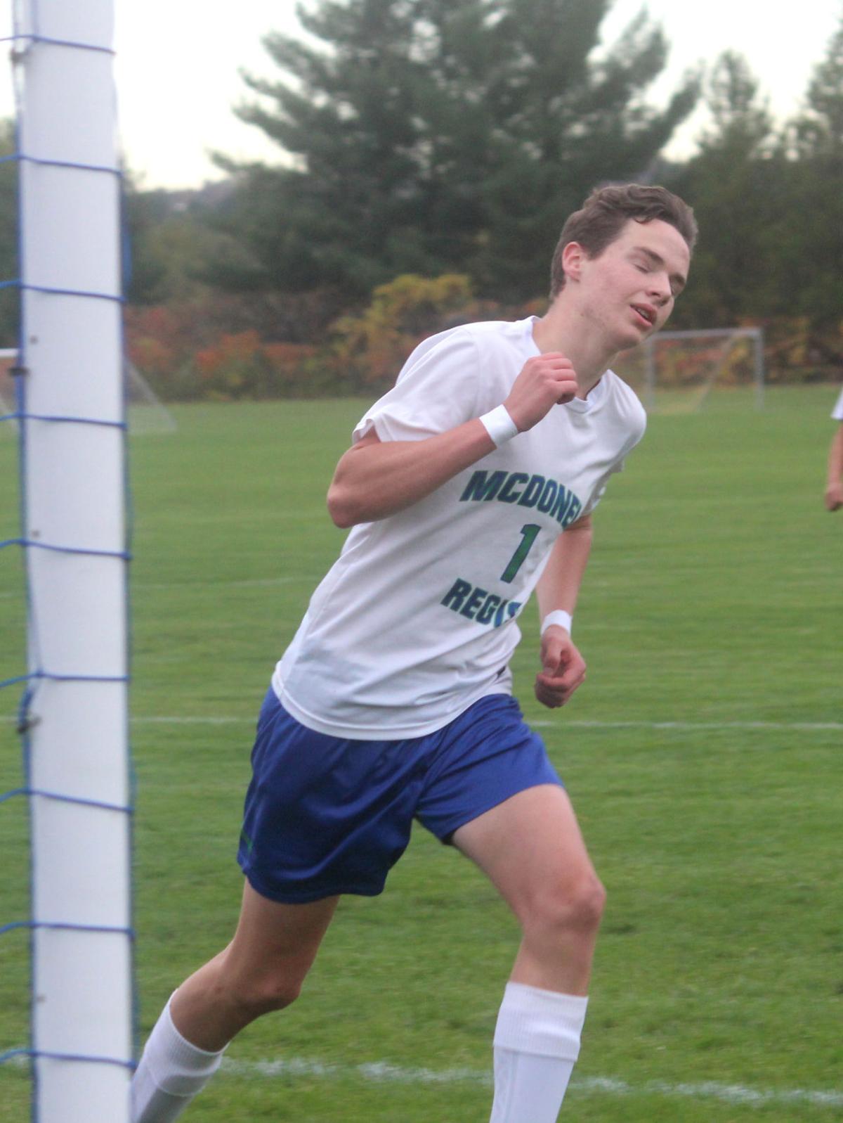 McDonell/Regis vs Black River Falls boys soccer 10-10-17