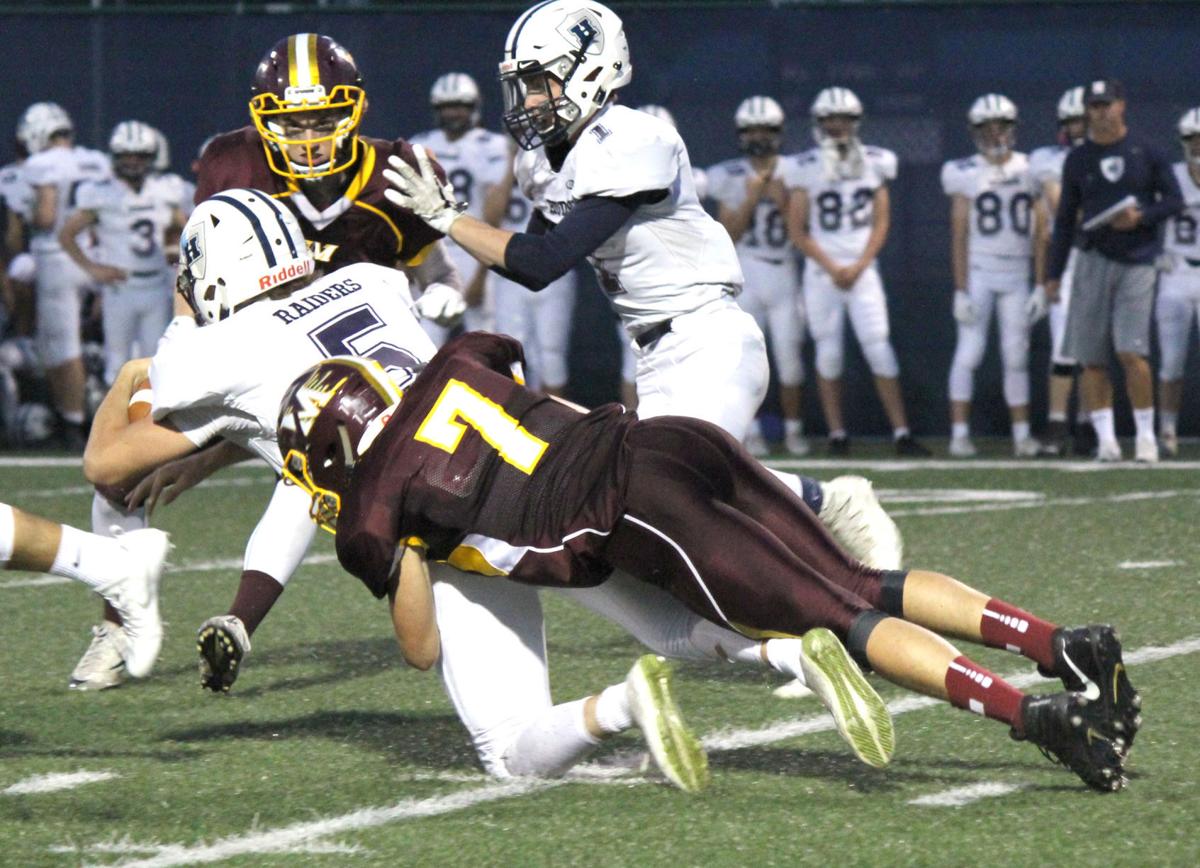 Menomonie Football Lifts To 5 0 After Win Over Hudson Football