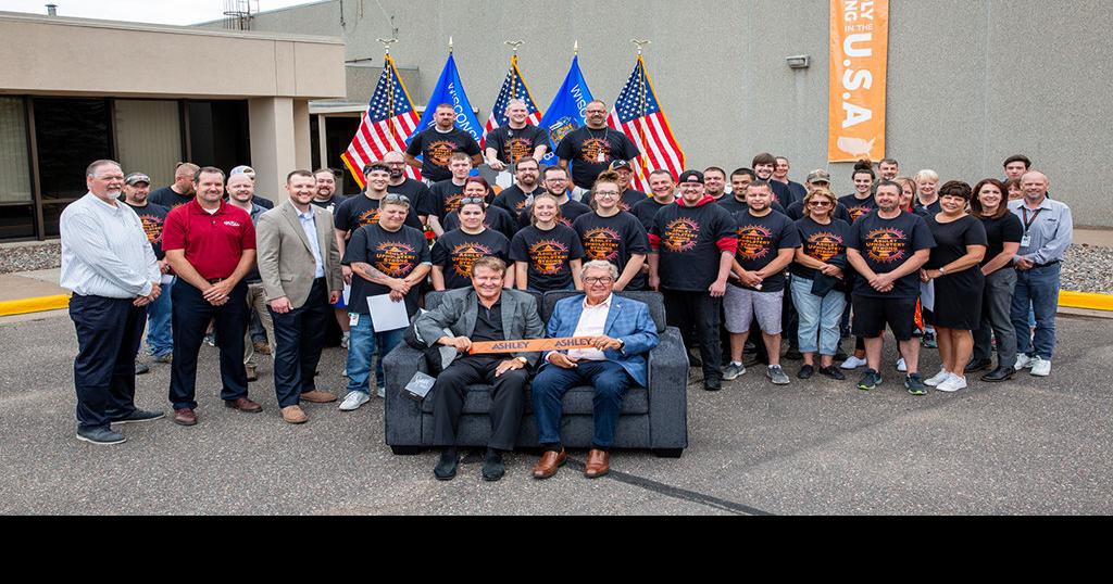 'We are on our way' Chippewa Falls Ashley Furniture plant unveils