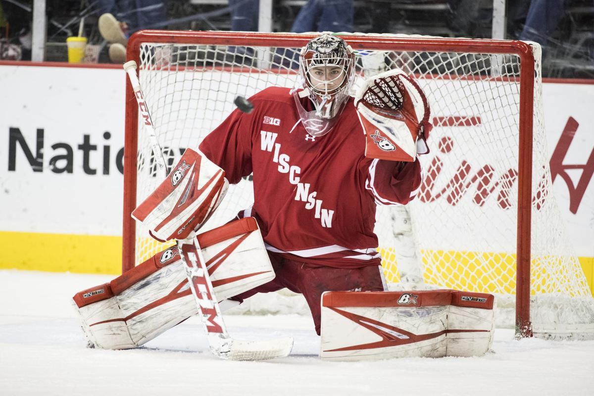 Wisconsin Badgers goalie Jack Berry named Big Ten's third star after 37