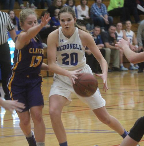 Prep Girls Basketball Mcdonell Takes Down State Ranked Clayton