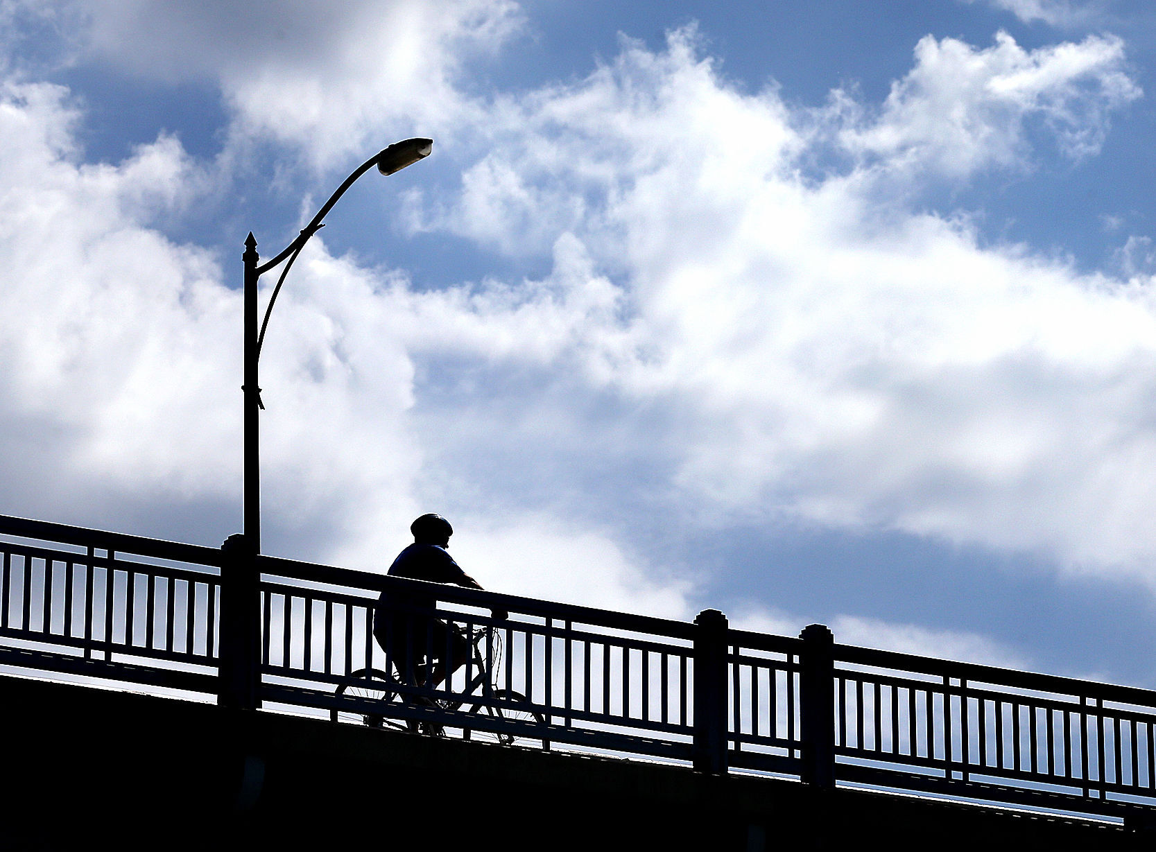 Biking the bridge