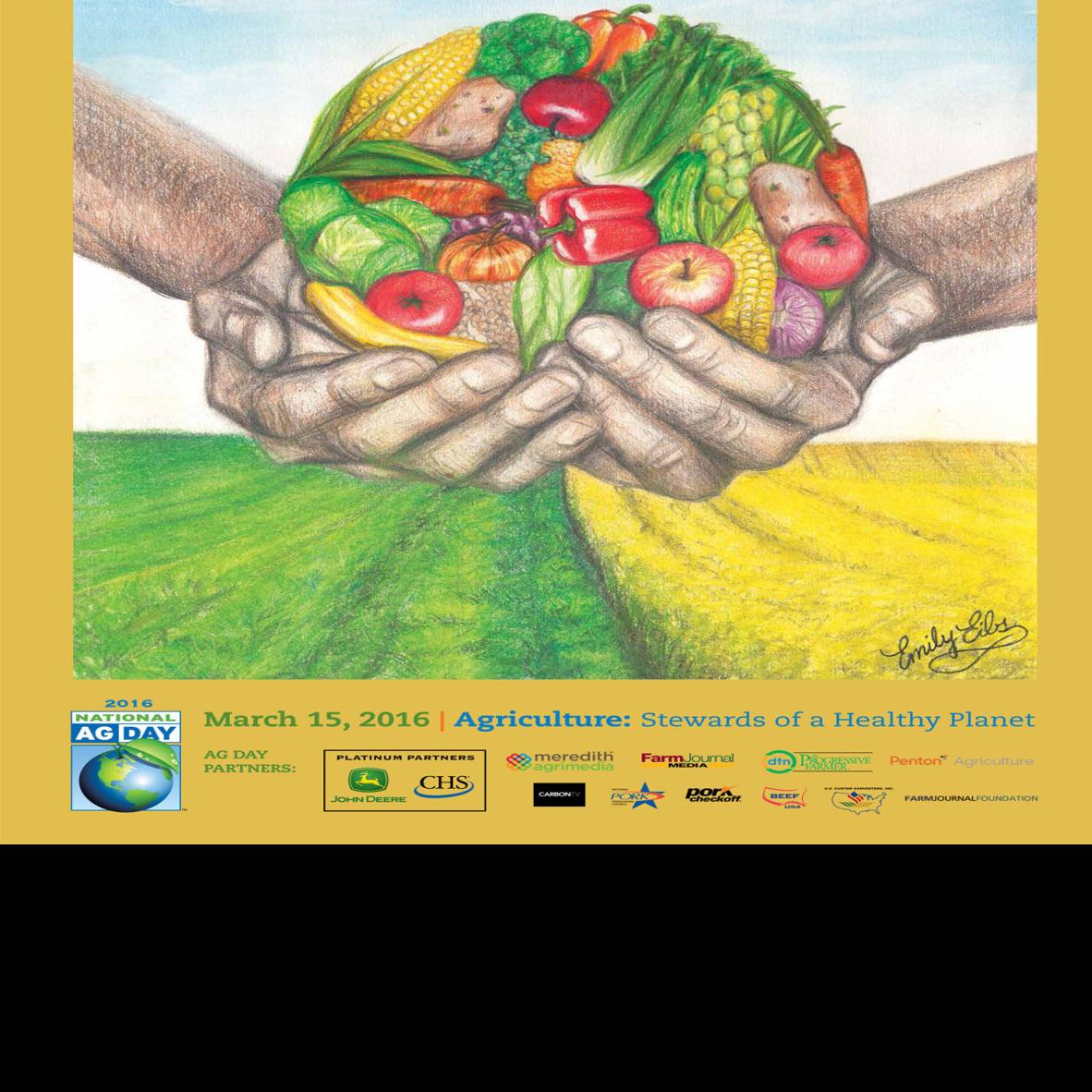 In Good Hands Freshman S Drawing Wins National Poster Competition Agriculture Chippewa Com Need more information about the question. poster competition