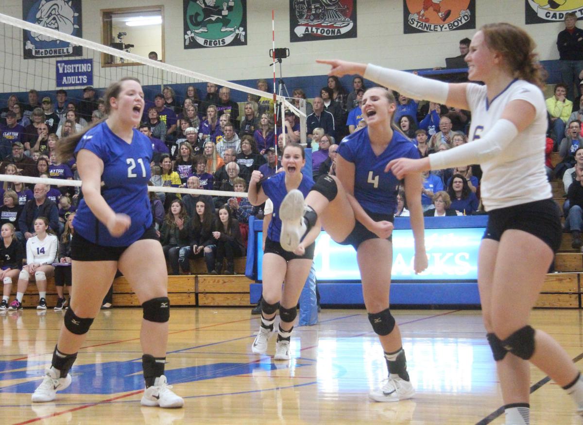 Photos Clayton at McDonell volleyball 102617 Highschool