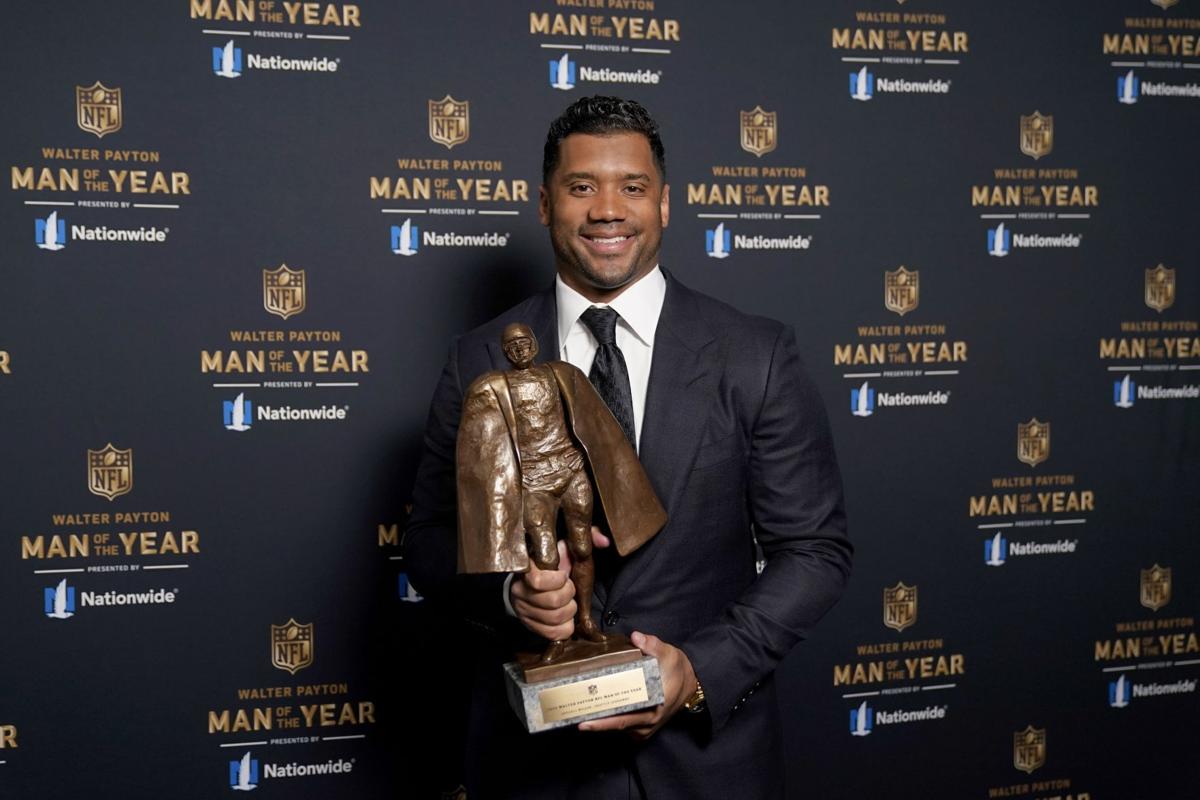 Russell Wilson Wins Walter Payton NFL Man of the Year Award