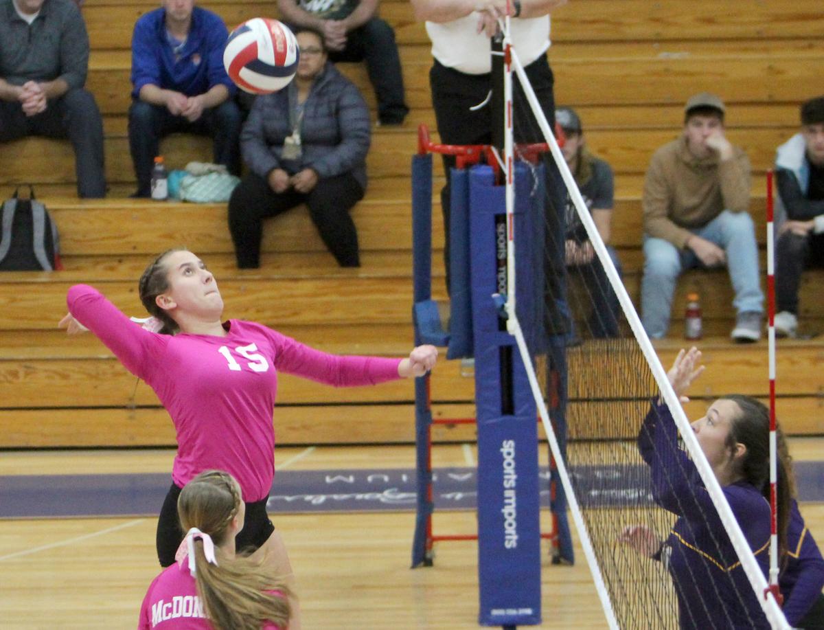 Gilman at McDonell volleyball 10-15-19