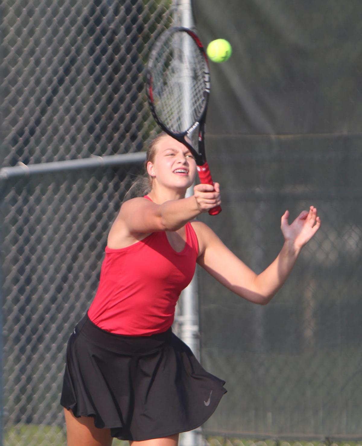 River Falls at Chi-Hi girls tennis 9-12-17