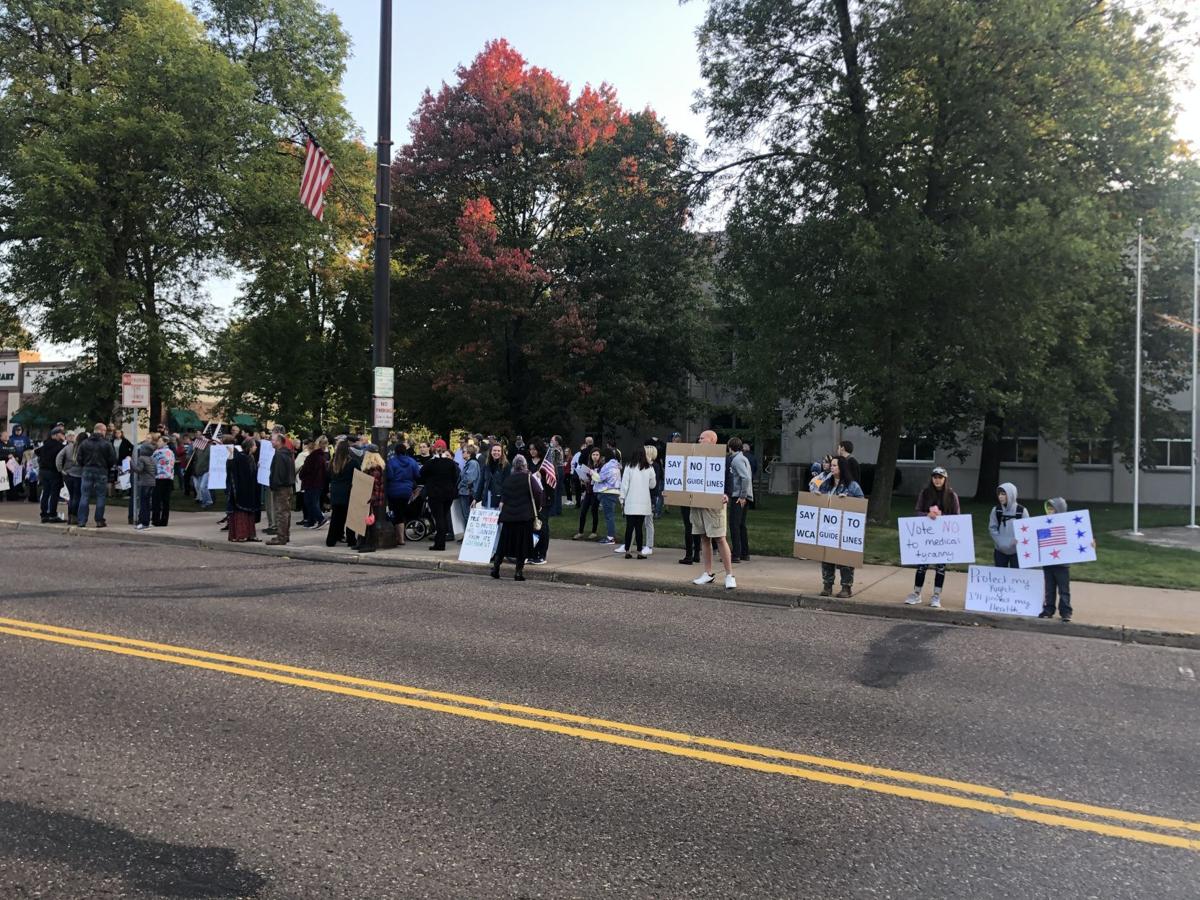 Health protest