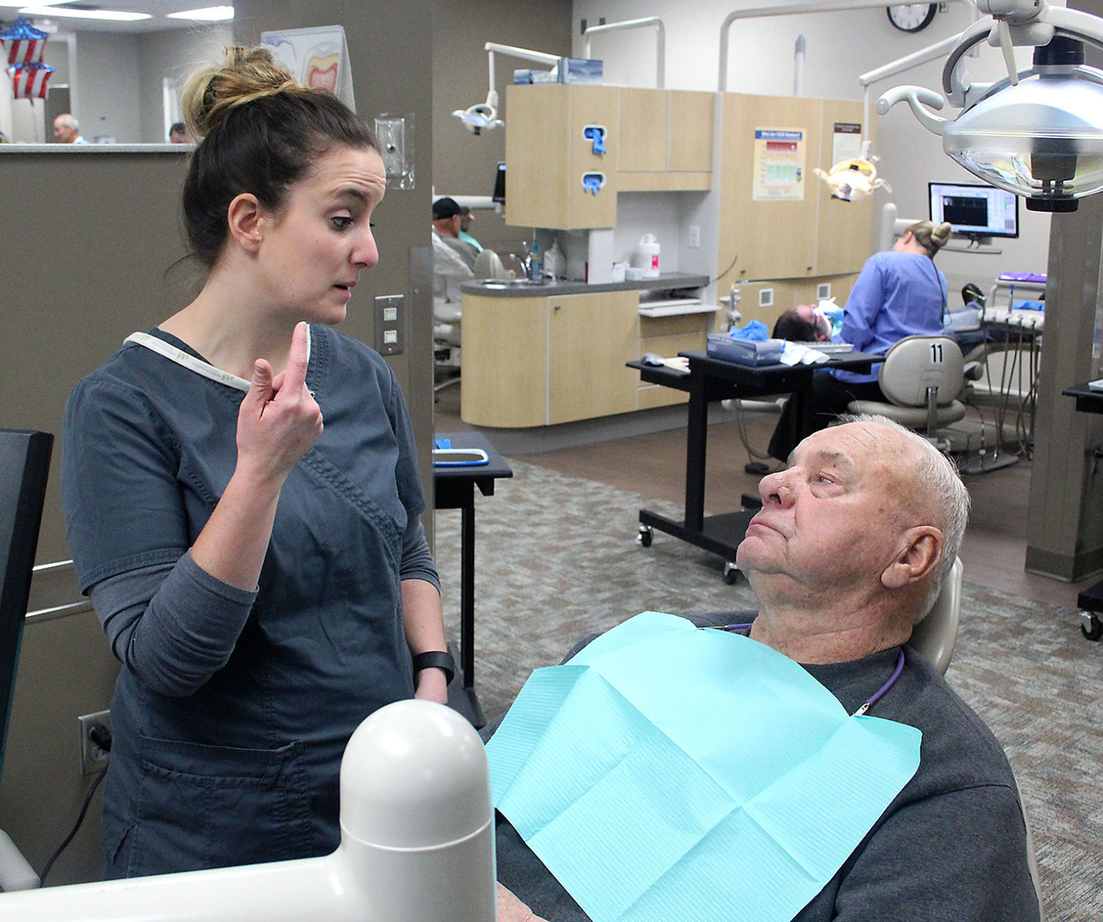 Veterans find free dental care at CVTC clinic