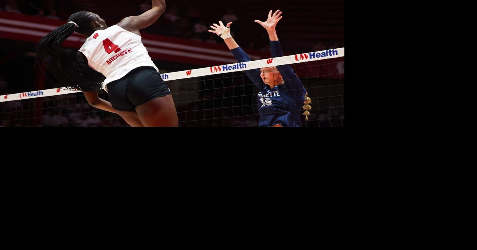 Wisconsin volleyball star middle intent on reaching her full potential