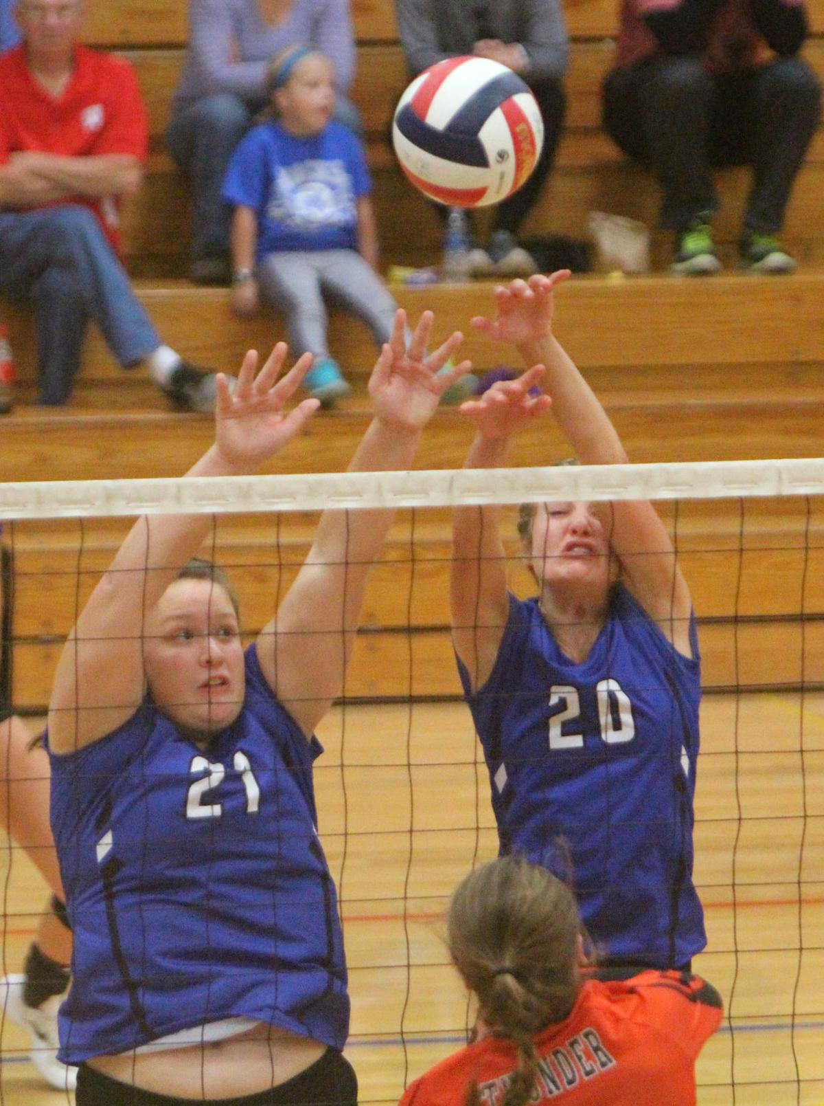 Debbie Roesler Memorial Invitational volleyball at McDonell 9-9-17