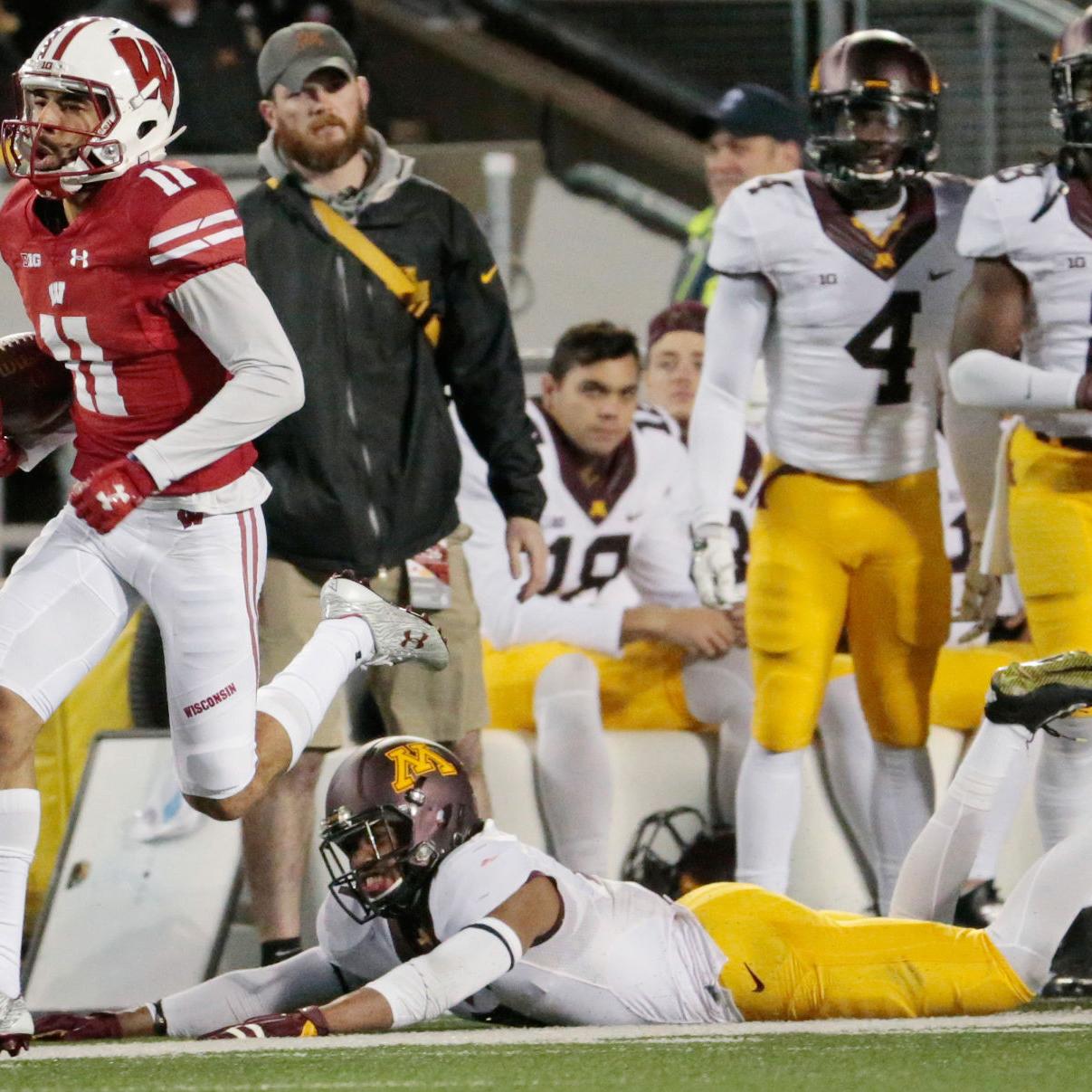 Badgers Football Jazz Peavy Used 2015 Northwestern Game As