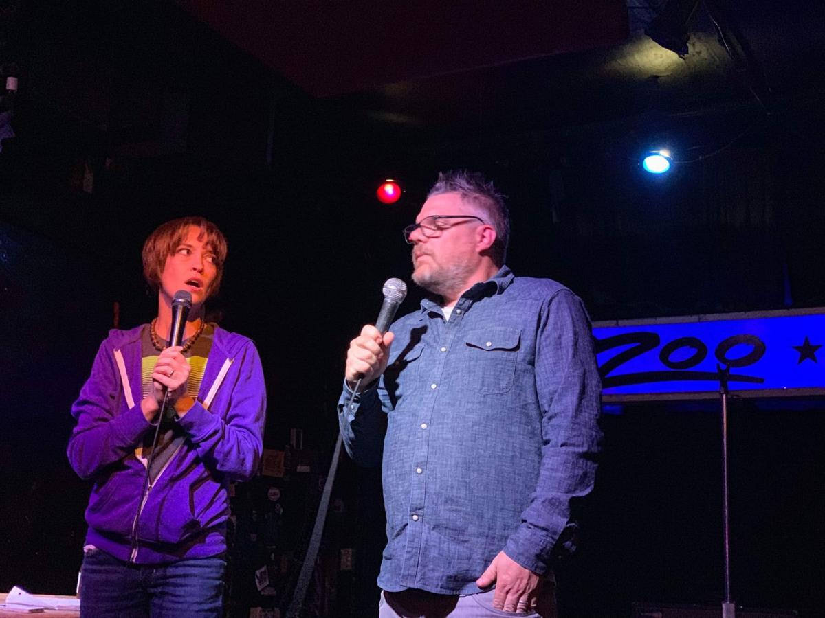Tim Harmston and Mary Mack