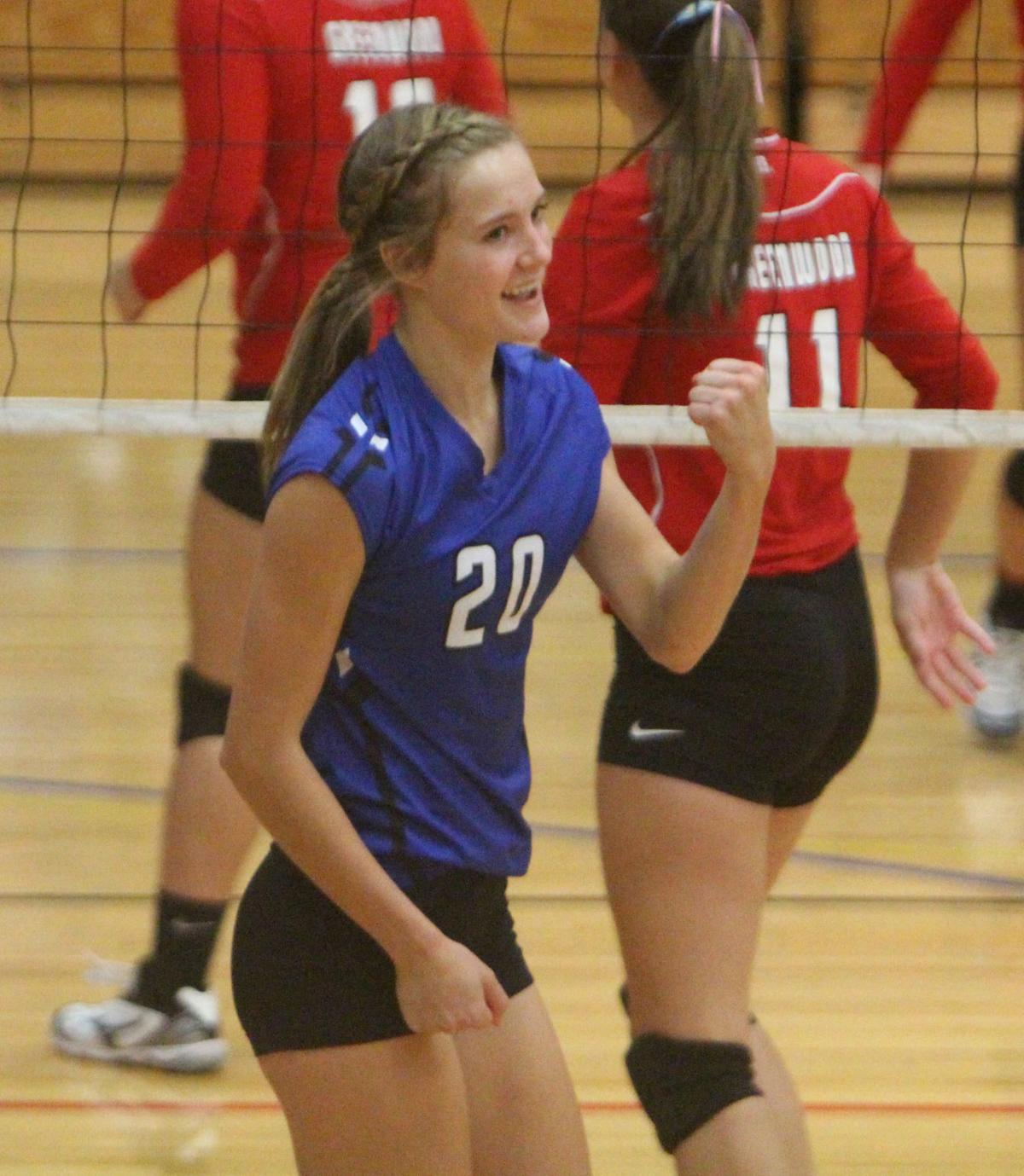 Debbie Roesler Memorial Invitational volleyball at McDonell 9-9-17