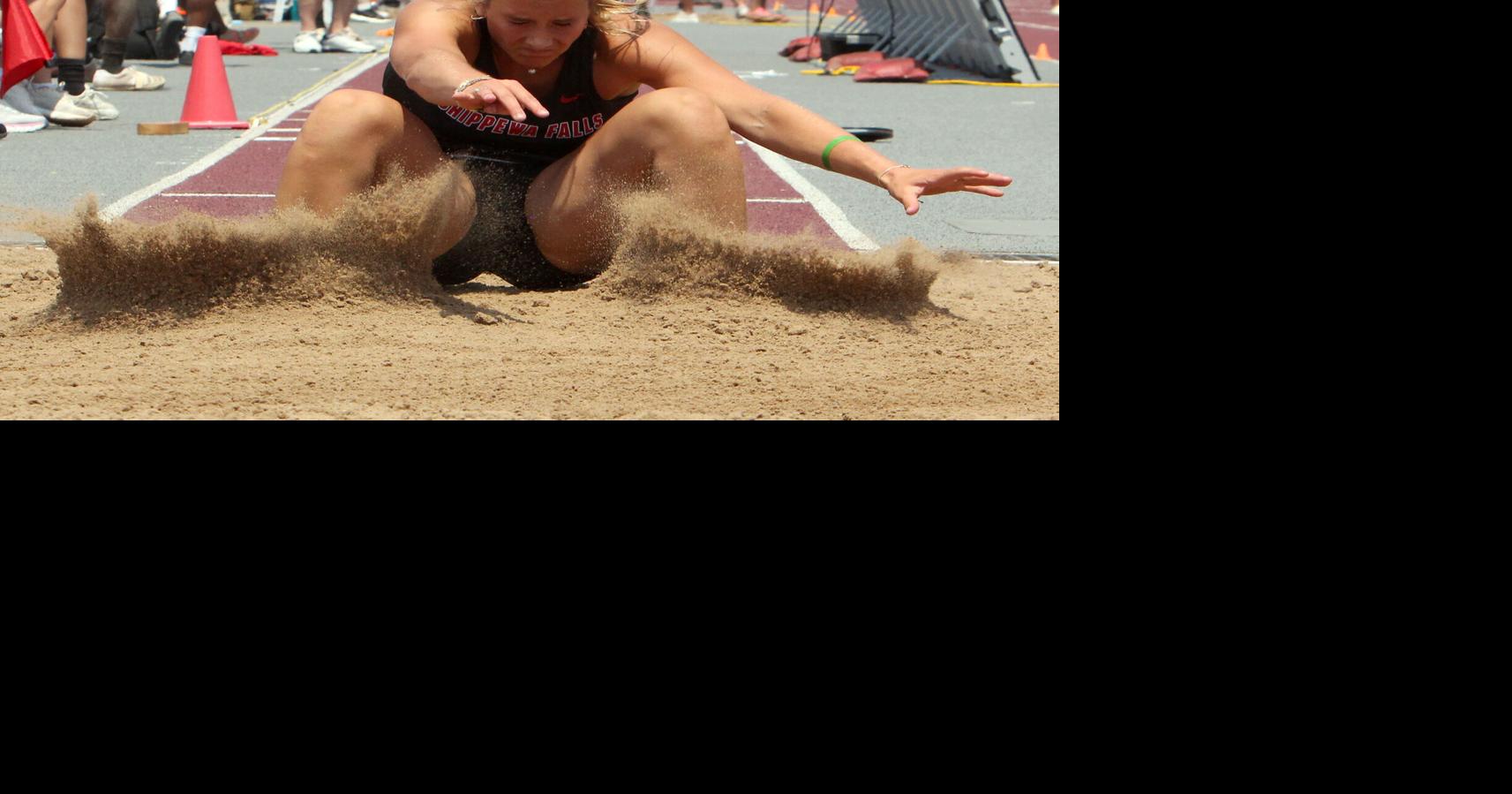 Three set meet records at Stout track and field elite meet