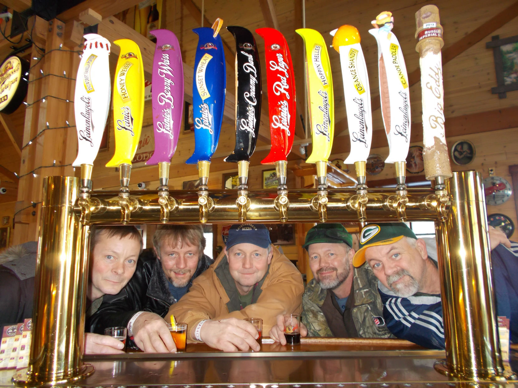 Leinenkugel/'s Hoppin/' Helles Beer Tap Handle New /& Free Ship No Box 13/" Tall