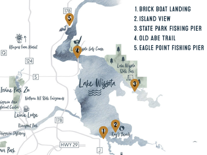Lake Wissota Fixed Point Photo Stations