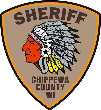 chippewa sheriff county falls office logo suspected foul death play man claire theft identity counts charged eau five woman local