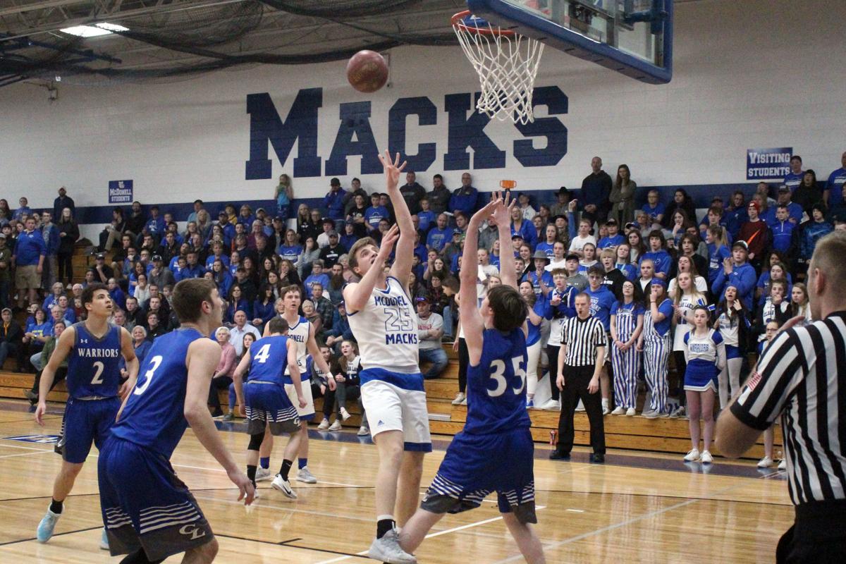 Prep Boys Basketball Division 5 Regional Mcdonell Locks Up Clear