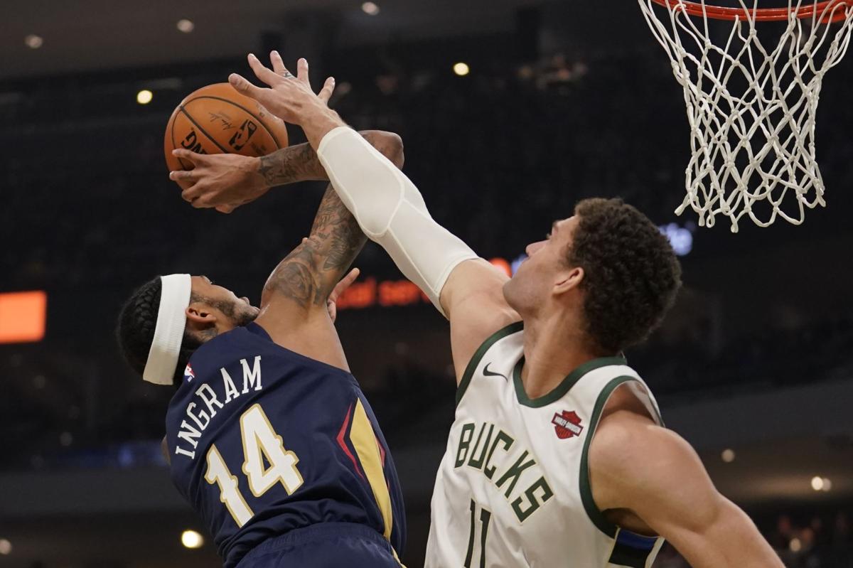 Pelicans Bucks Basketball