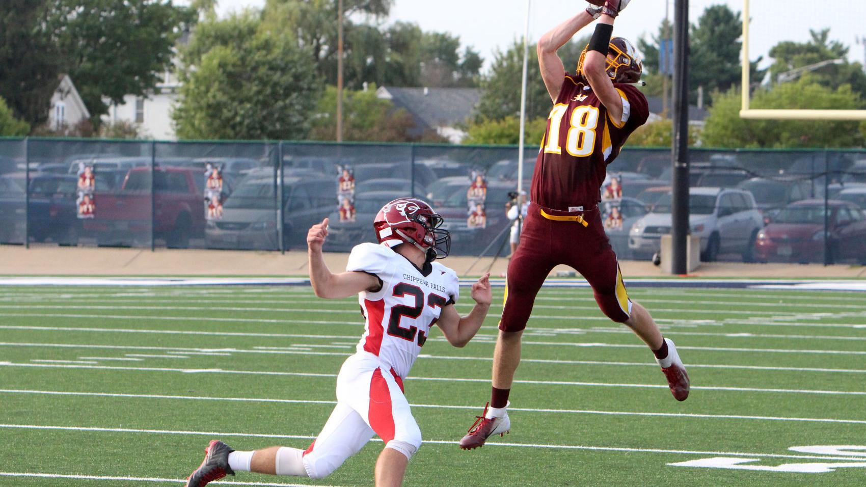 Prep Football Menomonie Earns Five All Big Rivers Conference