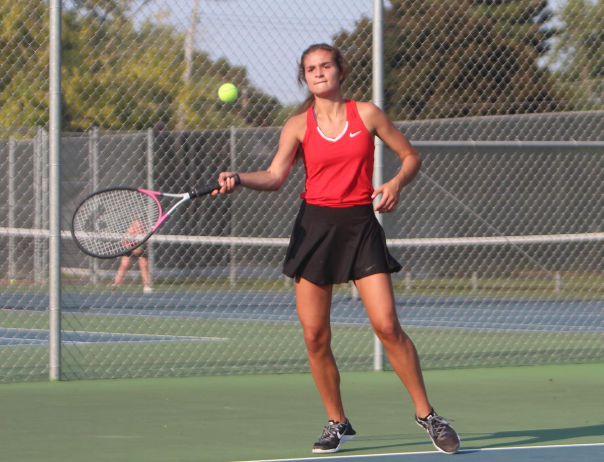 River Falls at Chi-Hi girls tennis 9-12-17