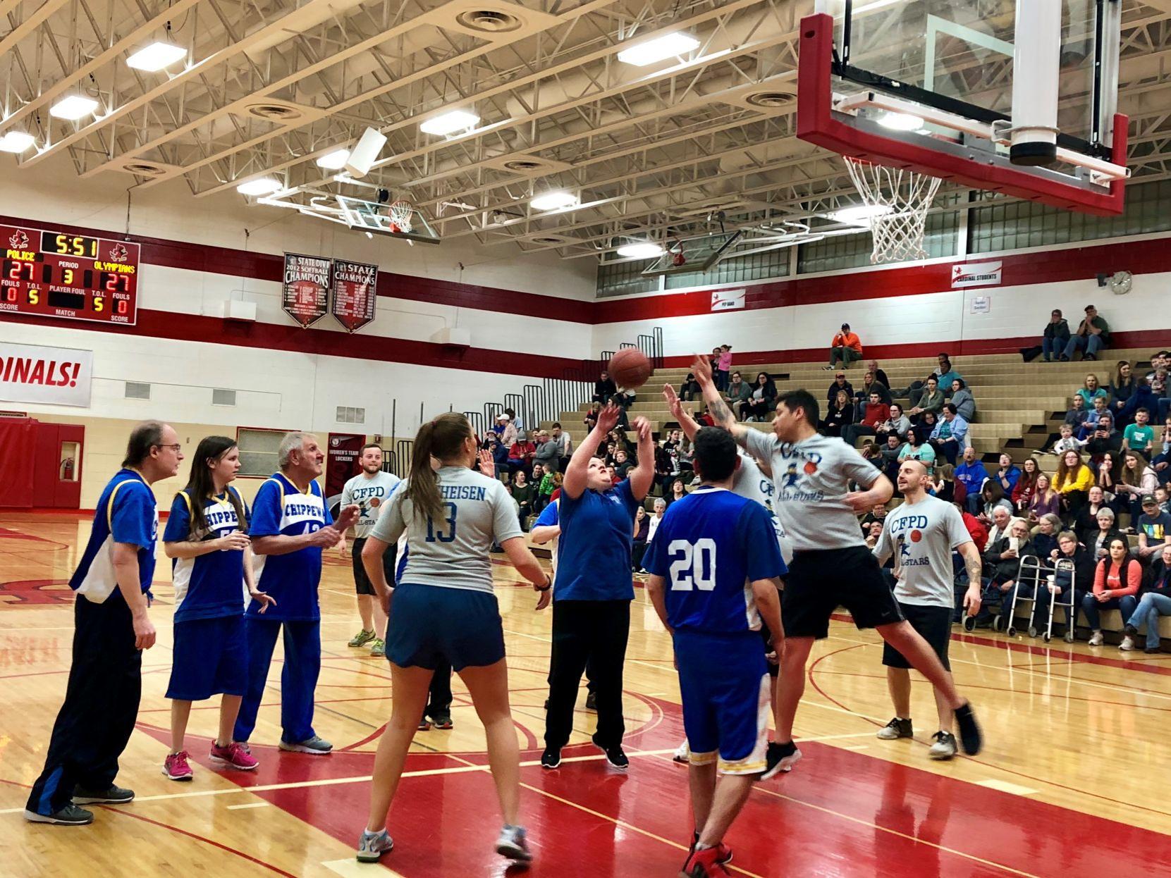 33rd Annual Special Olympics Basketball Game Fundraiser A