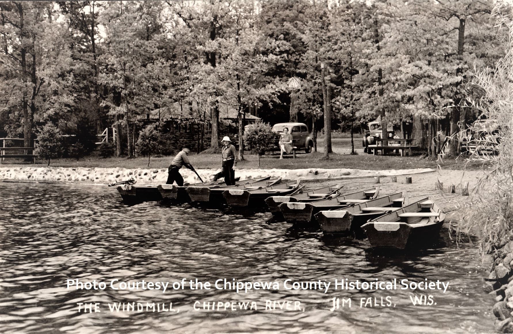 Time Capsule Early days at the Windmill Resort in Jim Falls