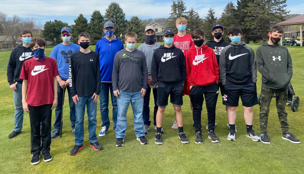 2021 Elk Mound/Colfax Boys Golf Team