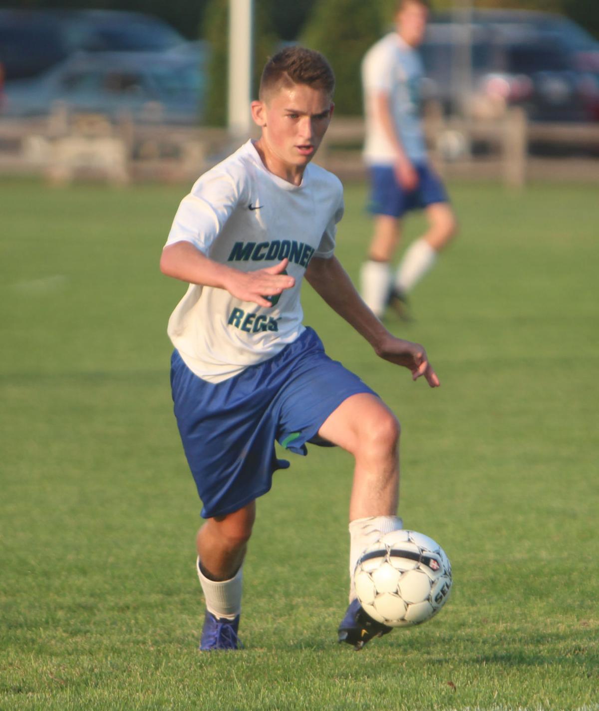 Columbus Catholic at McDonell/Regis boys soccer 9-12-17