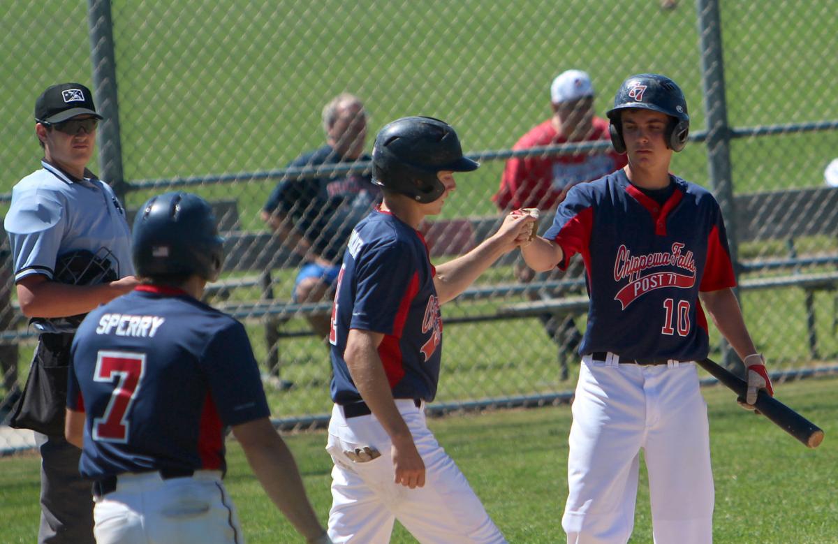 American Legion 19U Baseball Chippewa Falls edges Oconomowoc in home