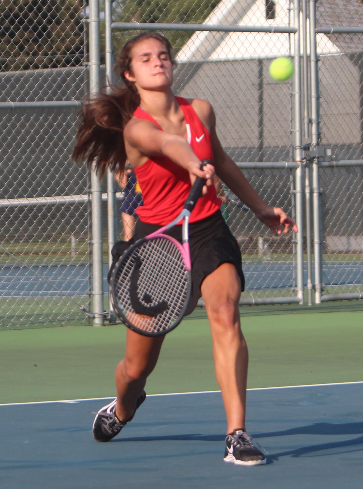 River Falls at Chi-Hi girls tennis 9-12-17