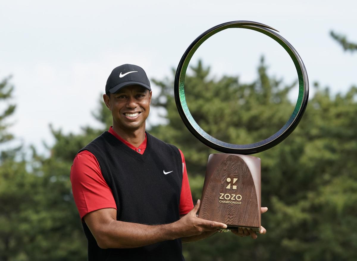 Tiger Woods Zozo Championship, AP photo