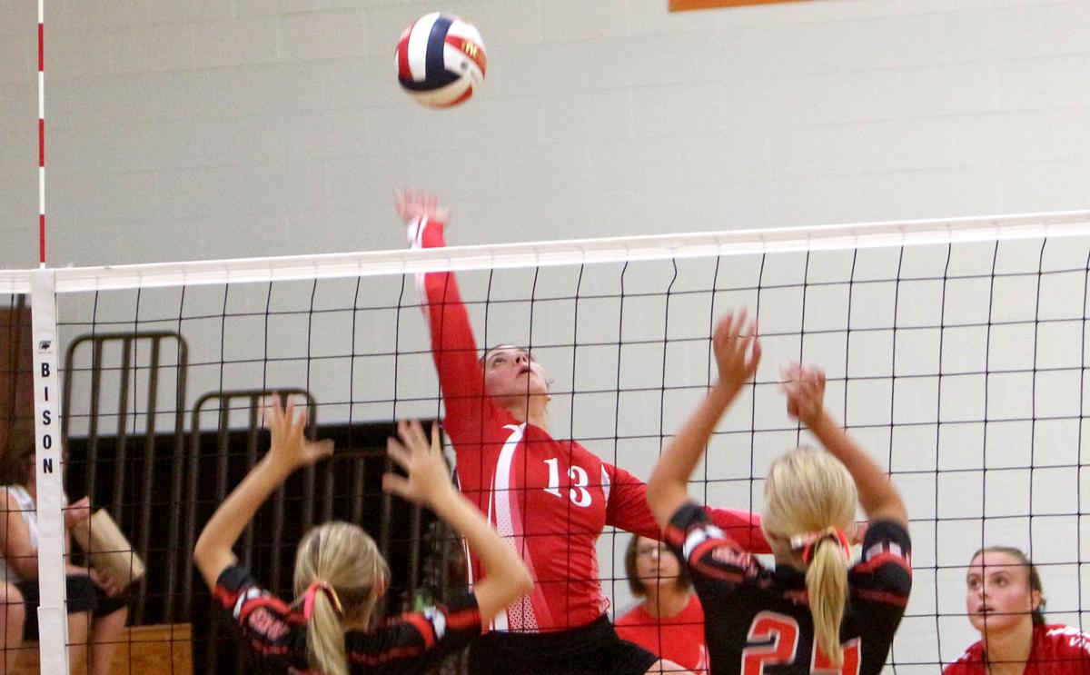 Photos Colfax at Bloomer volleyball 9115